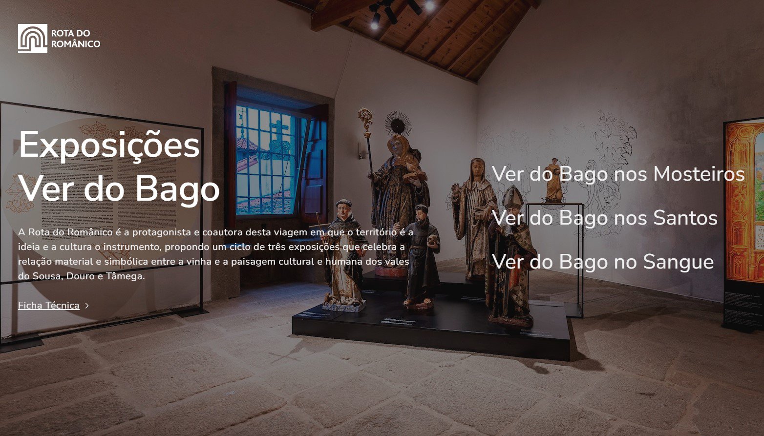 Exposições Ver do Bago - visitas virtuais